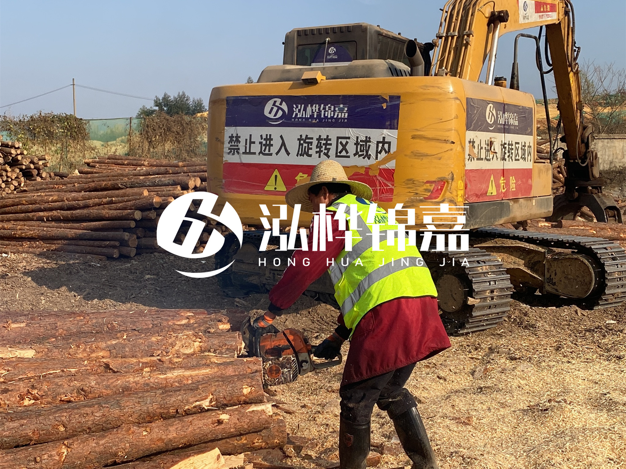 貴州河道木樁廠家泓樺錦嘉 - 松木樁梢徑怎么測(cè)量？